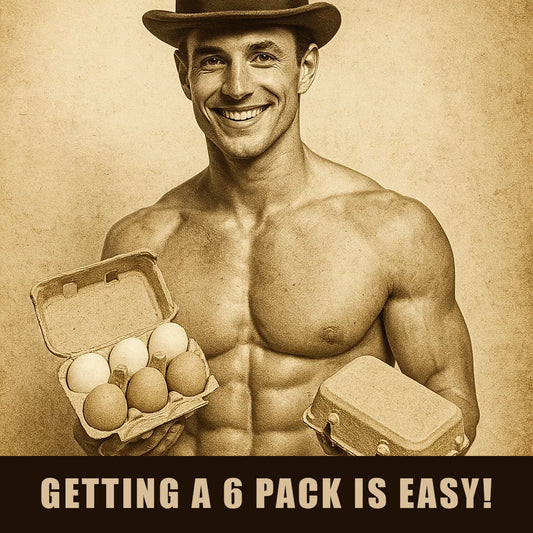 6-Egg Paper Cartons – Natural Kraft
