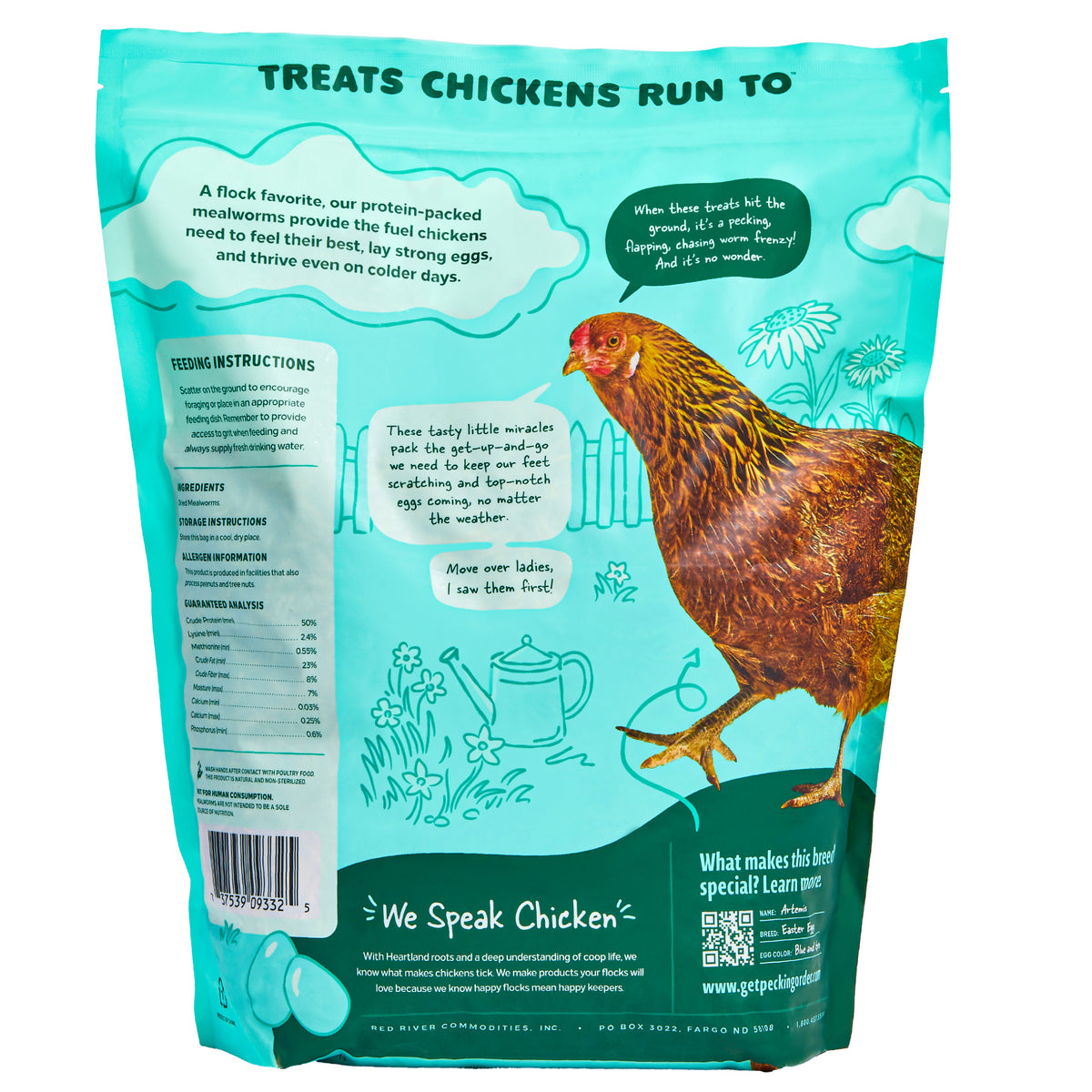 Dried Mealworms - 30oz