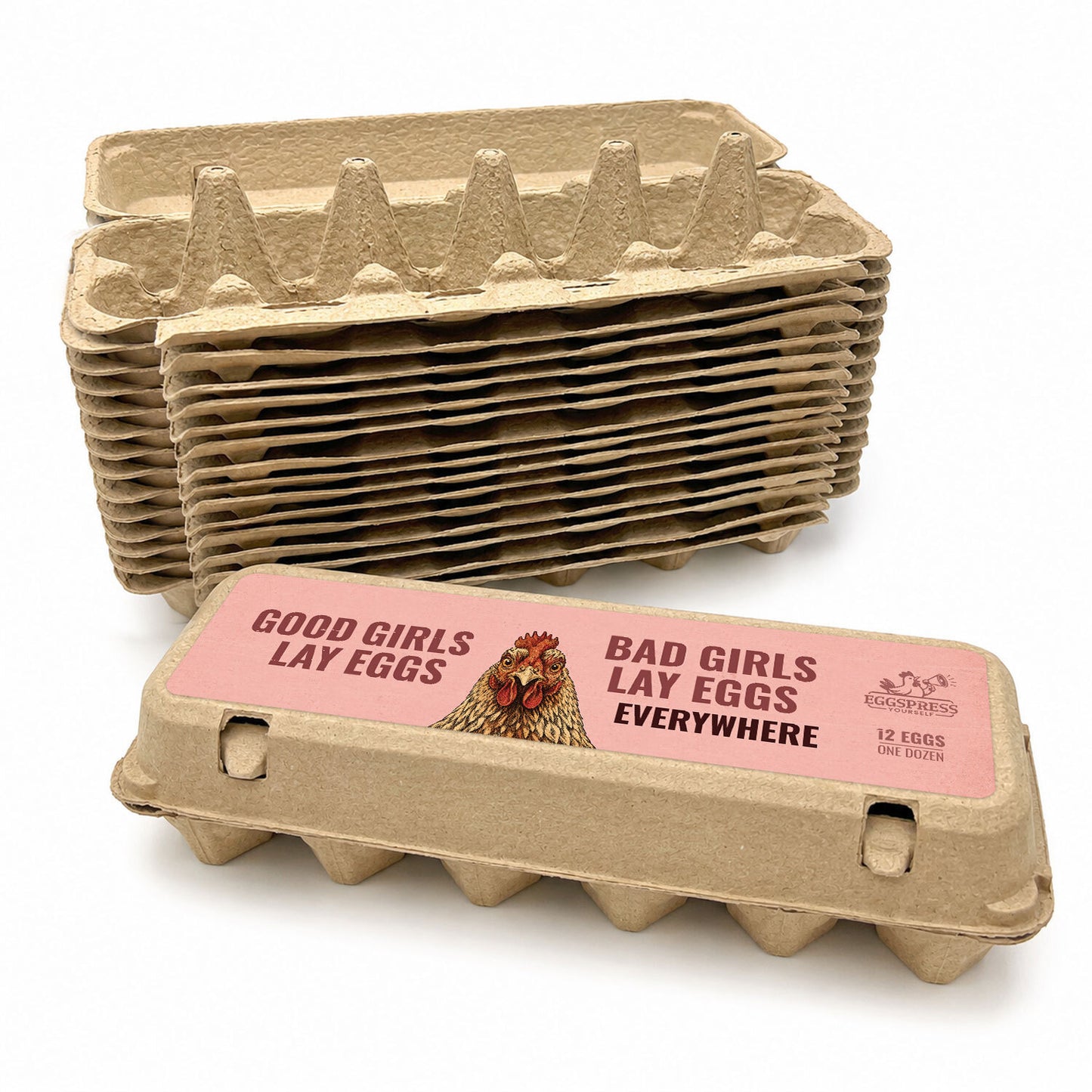 Bad Girls Lay Eggs Everywhere - 12 Pack