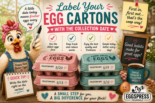 Why You Should Label Your Egg Cartons with the Collection Date