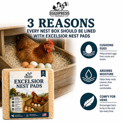Aspen Nesting Pads – 8 Pack