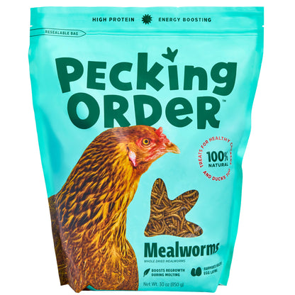 Dried Mealworms - 30oz