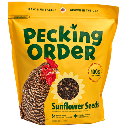 Pecking Order Sunflower Seeds – 8 lb