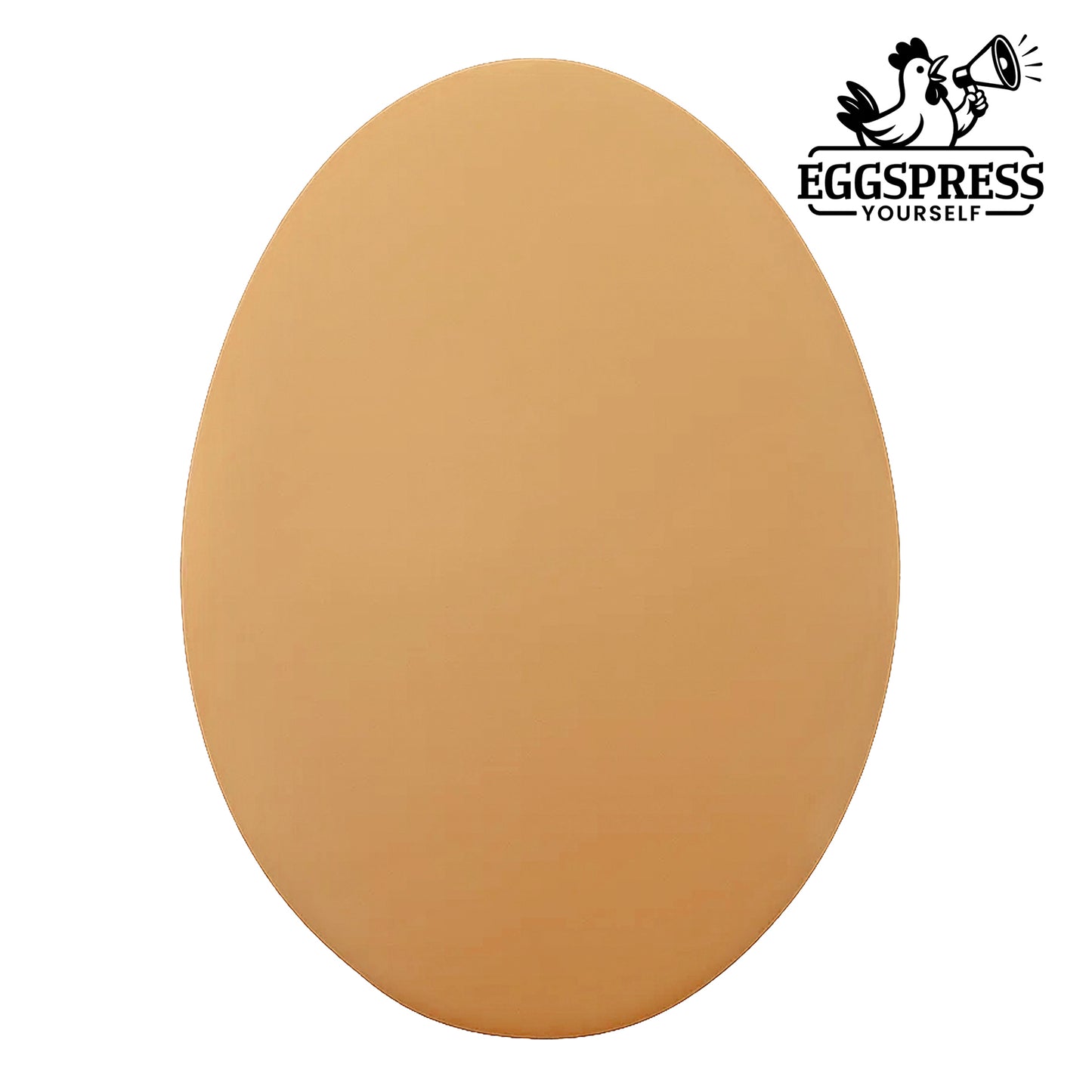 Ceramic Egg (Brown) – Made in USA