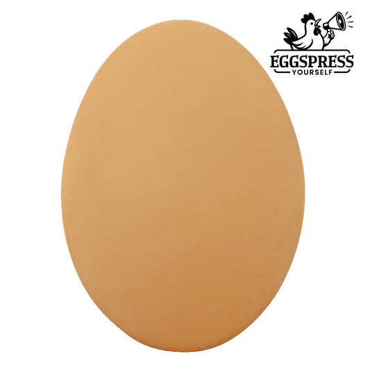 Ceramic Egg (Brown) – Made in USA
