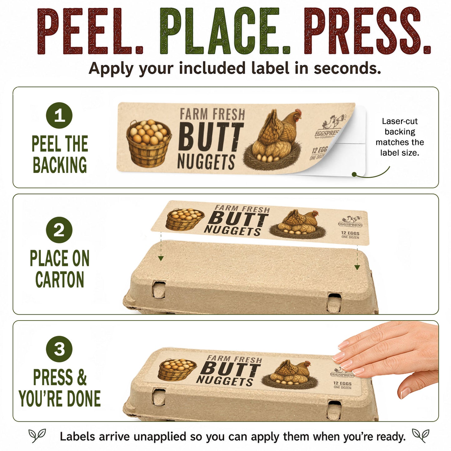 Farm Fresh Butt Nuggets