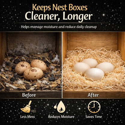 NestNova™ Aspen Excelsior Nesting Pads — 10 Pack