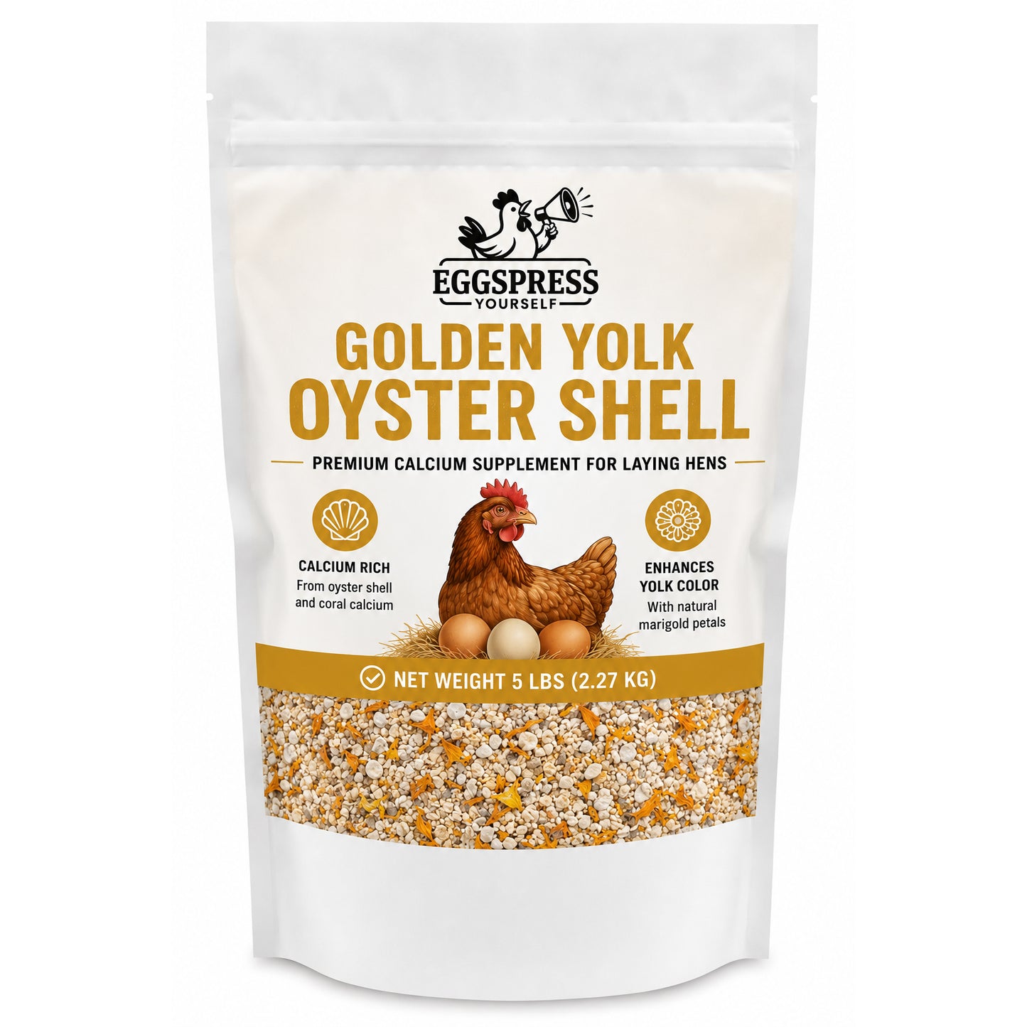 Golden Yolk Oyster Shell™