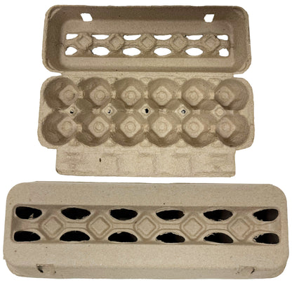 Vent-Top Paper Egg Cartons – Natural