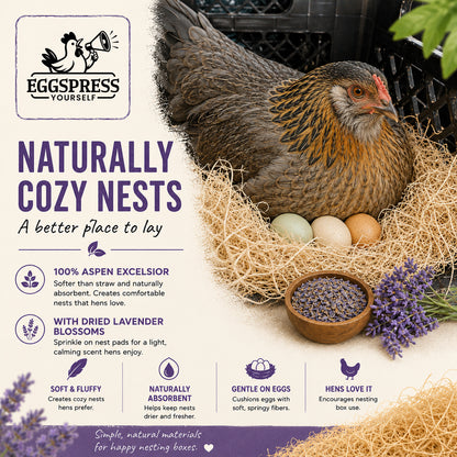 Aspen Nesting Pads with Lavender