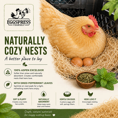 Aspen Nesting Pads with Peppermint