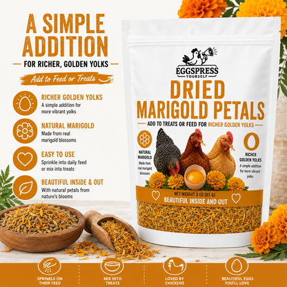 Dried Marigold Petals