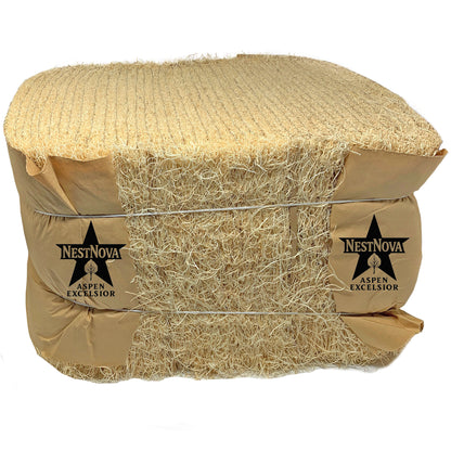 NestNova™ Aspen Excelsior Nesting Pads — 40 Pack