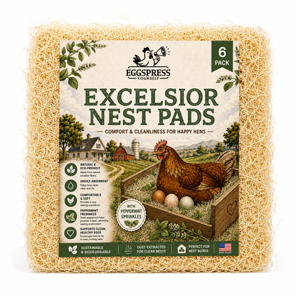 Aspen Nesting Pads with Peppermint – 6 Pack