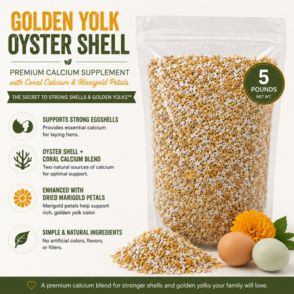 Golden Yolk Oyster Shell™