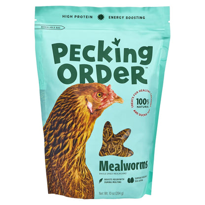 Dried Mealworms - 10oz
