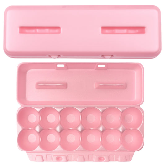 Foam Egg Cartons - Pink