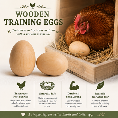 Wooden Training Eggs
