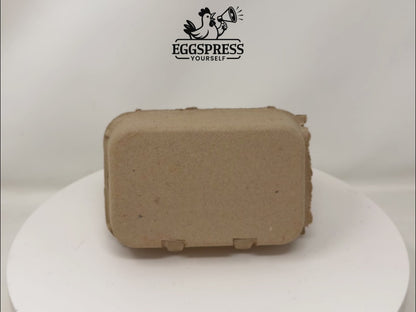 6-Egg Paper Cartons – Natural Kraft