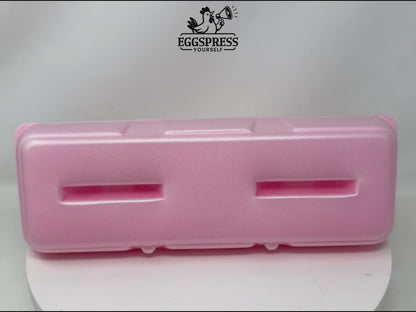 Foam Egg Cartons - Pink
